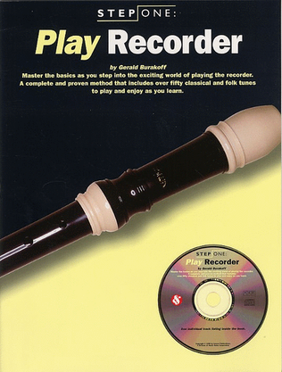 Book cover for Step One: Play Recorder