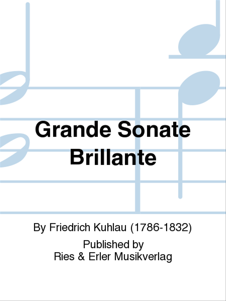 Grande Sonate Brillante Grande Sonate Brillante Violin Solo scores gallery preview page 1