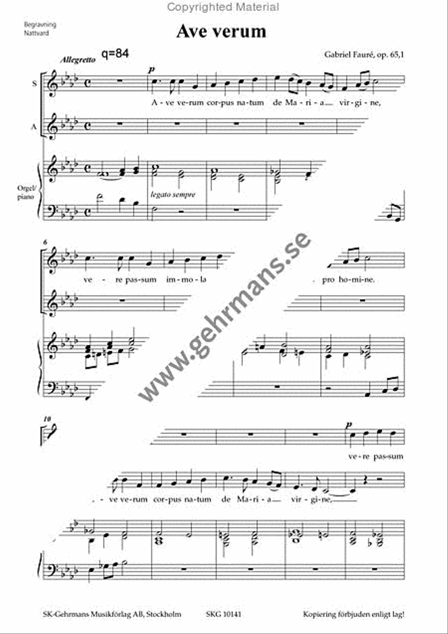 Ave verum SA scores gallery preview page 2