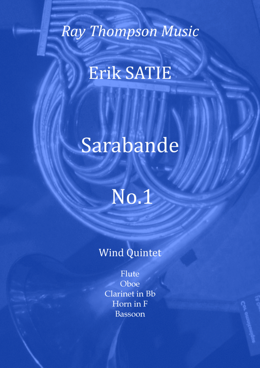 Satie: Sarabande No.1 - wind quintet image number null