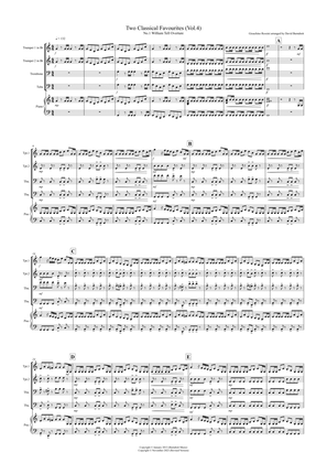 2 Classical Favourites for Brass Quartet (volume four)