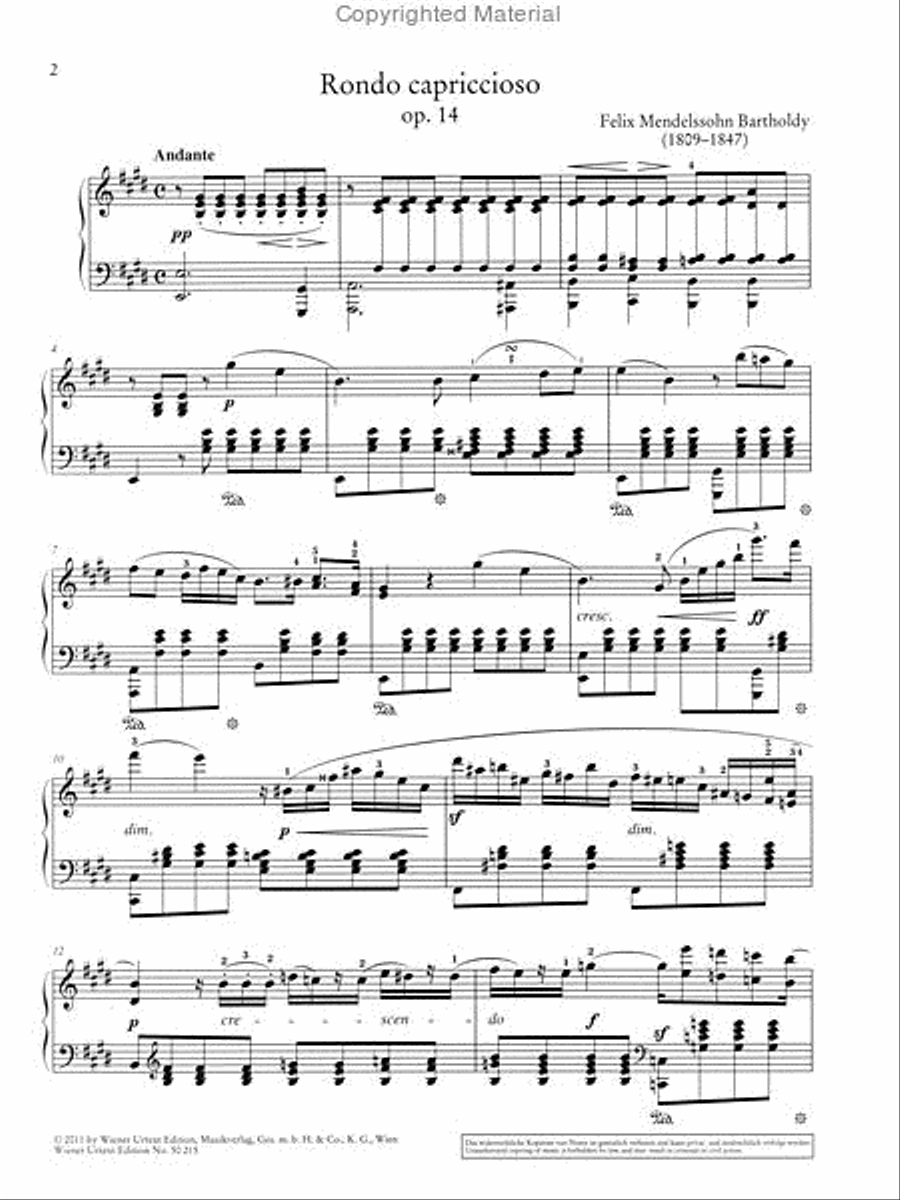 Rondo Capriccioso Chamber Music scores gallery preview page 2
