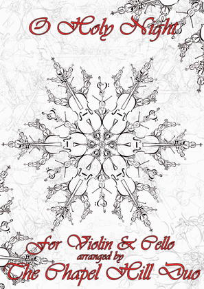 Book cover for O Holy Night - Full Length Violin & Cello Arrangement by The Chapel Hill Duo