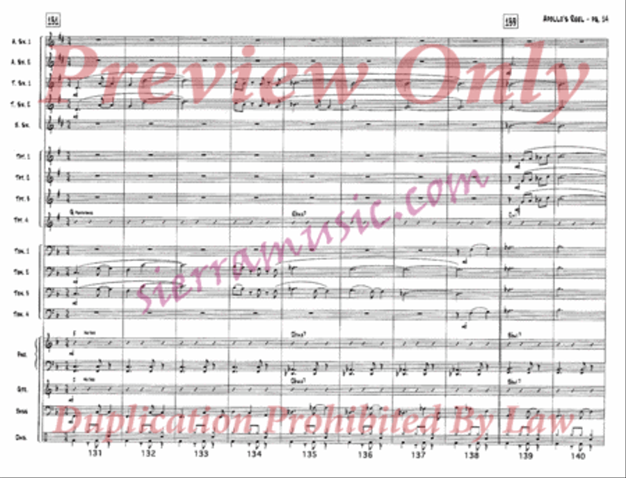 Apollo's Reel Jazz Ensemble scores gallery preview page 15