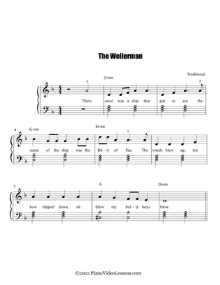 Book cover for The Wellerman - a Sea Shanty - Easy Chord Style