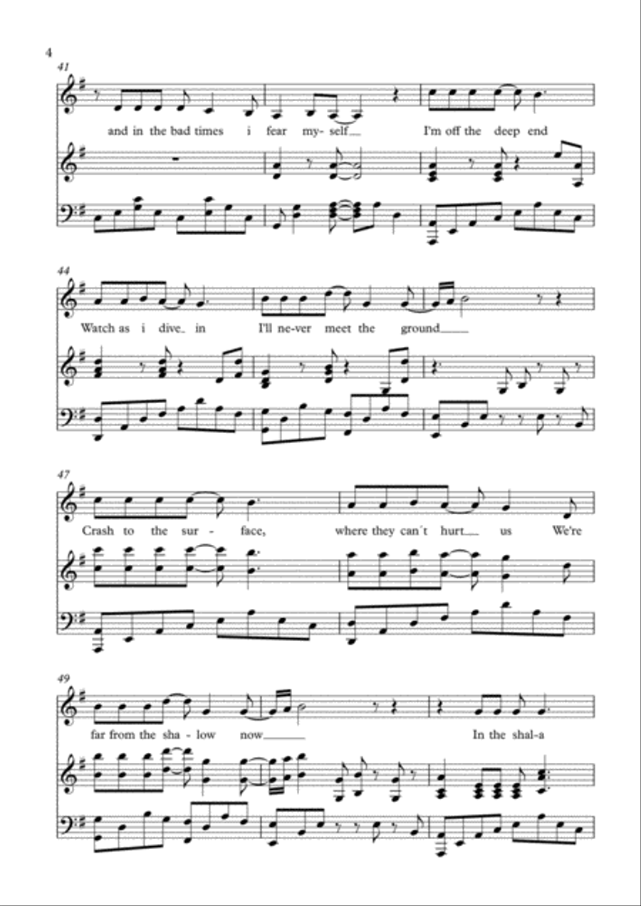 Shallow Shallow Voice scores gallery preview page 4