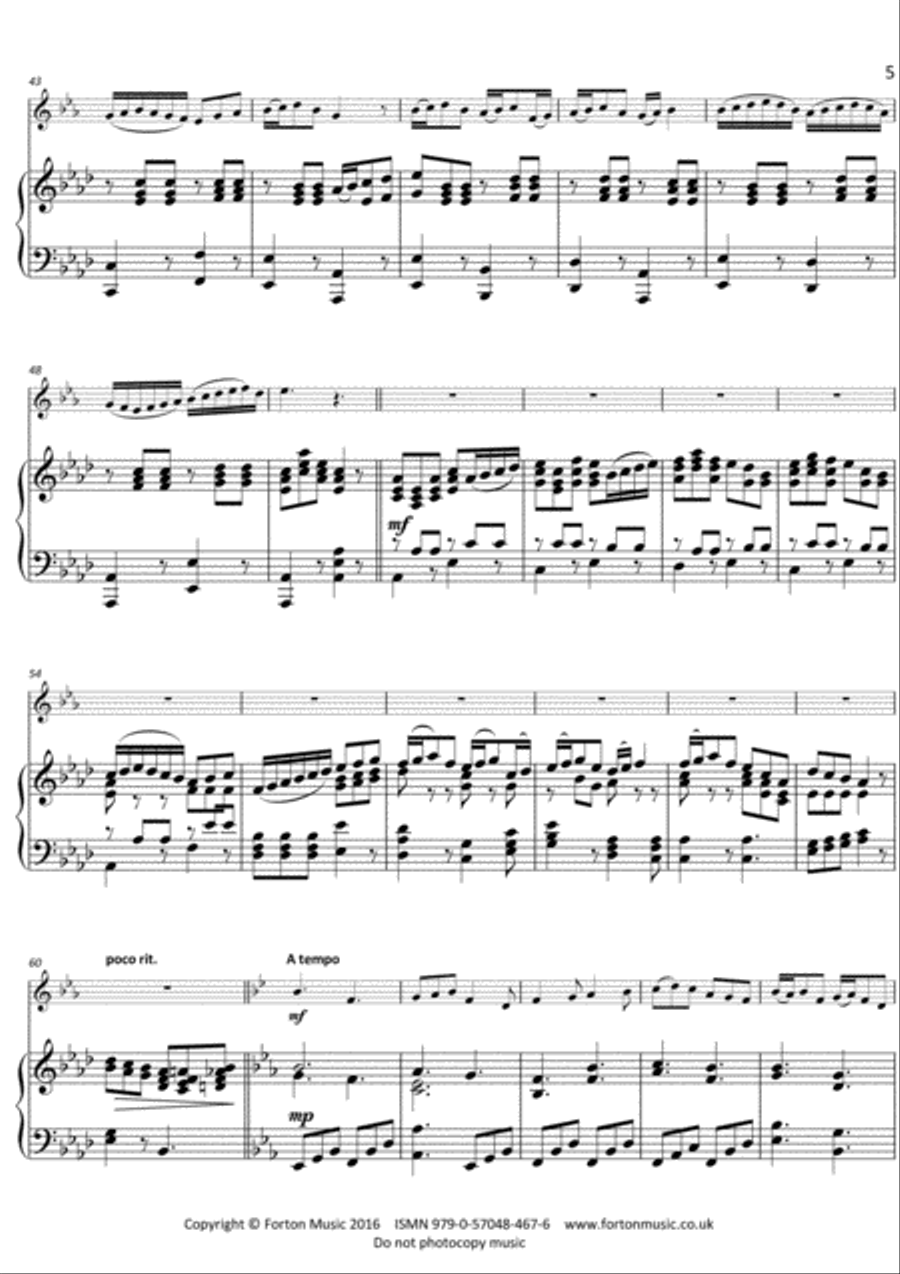 Horn Sonata No. 1 Horn Solo scores gallery preview page 5