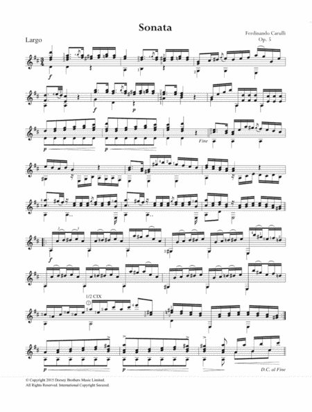 Sonata Op. 5