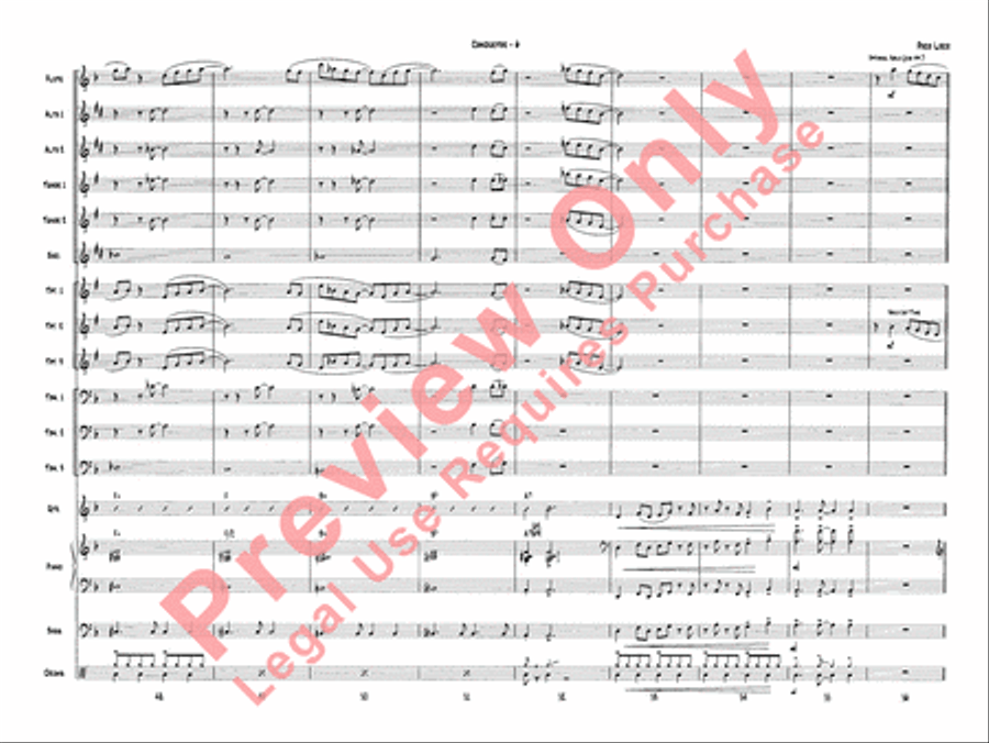 Poco Loco Poco Loco Jazz Ensemble scores gallery preview page 9