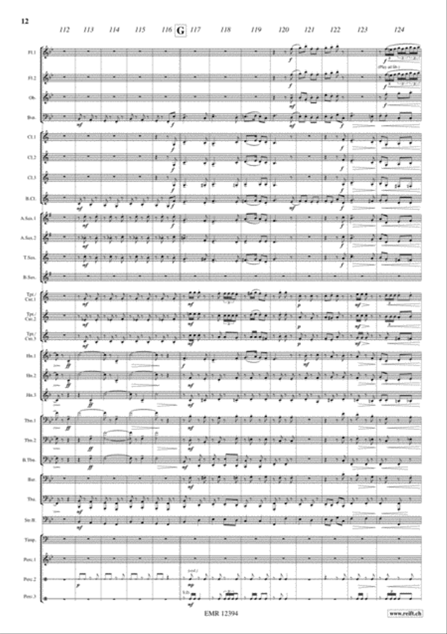 Snow White And The Seven Dwarfs Concert Band scores gallery preview page 12