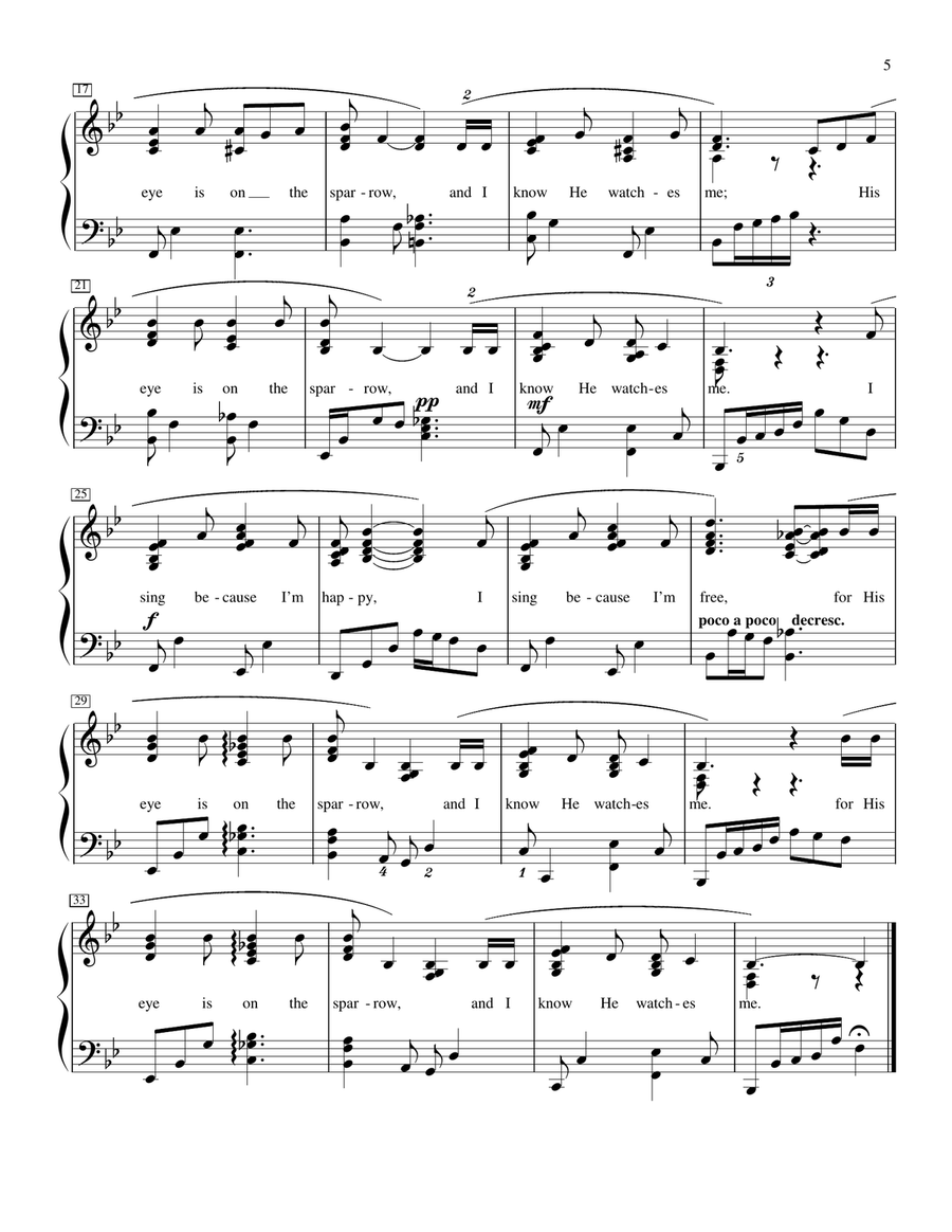 Jazzy Hymn Arrangements-Book Six Easy Piano scores gallery preview page 6