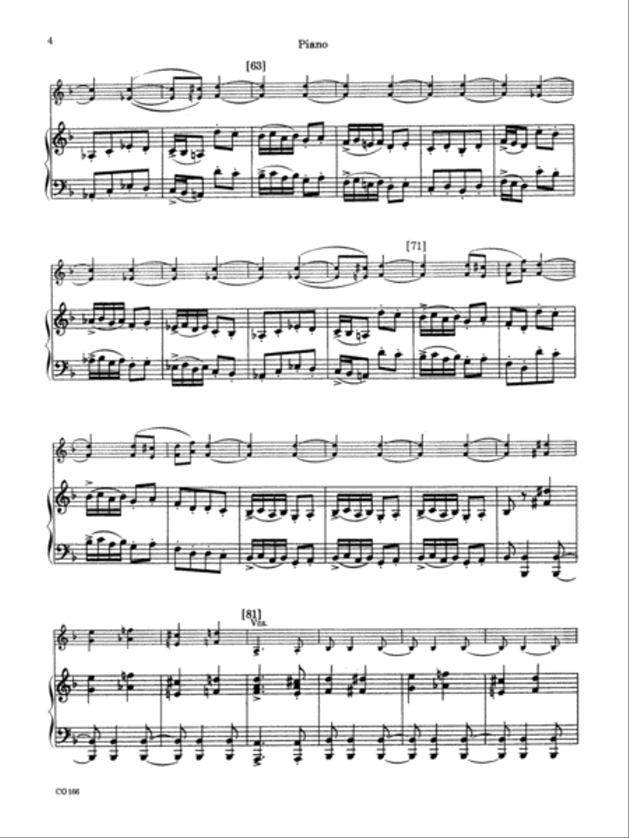 Bacchanale from Samson and Delilah: Piano Accompaniment Full Orchestra scores gallery preview page 4