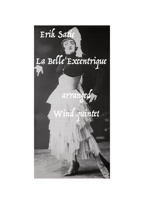 Book cover for Satie: La Belle Excentrique - wind quintet