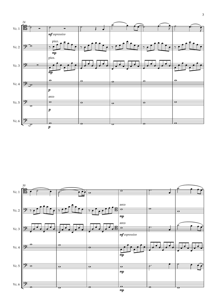 My Heart Will Go On (love Theme From 'titanic') String Orchestra scores gallery preview page 3