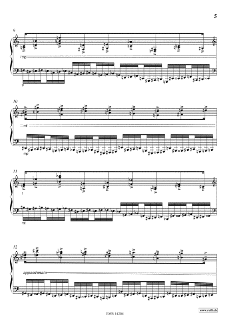 Prelude No. 19 Piano Solo scores gallery preview page 5