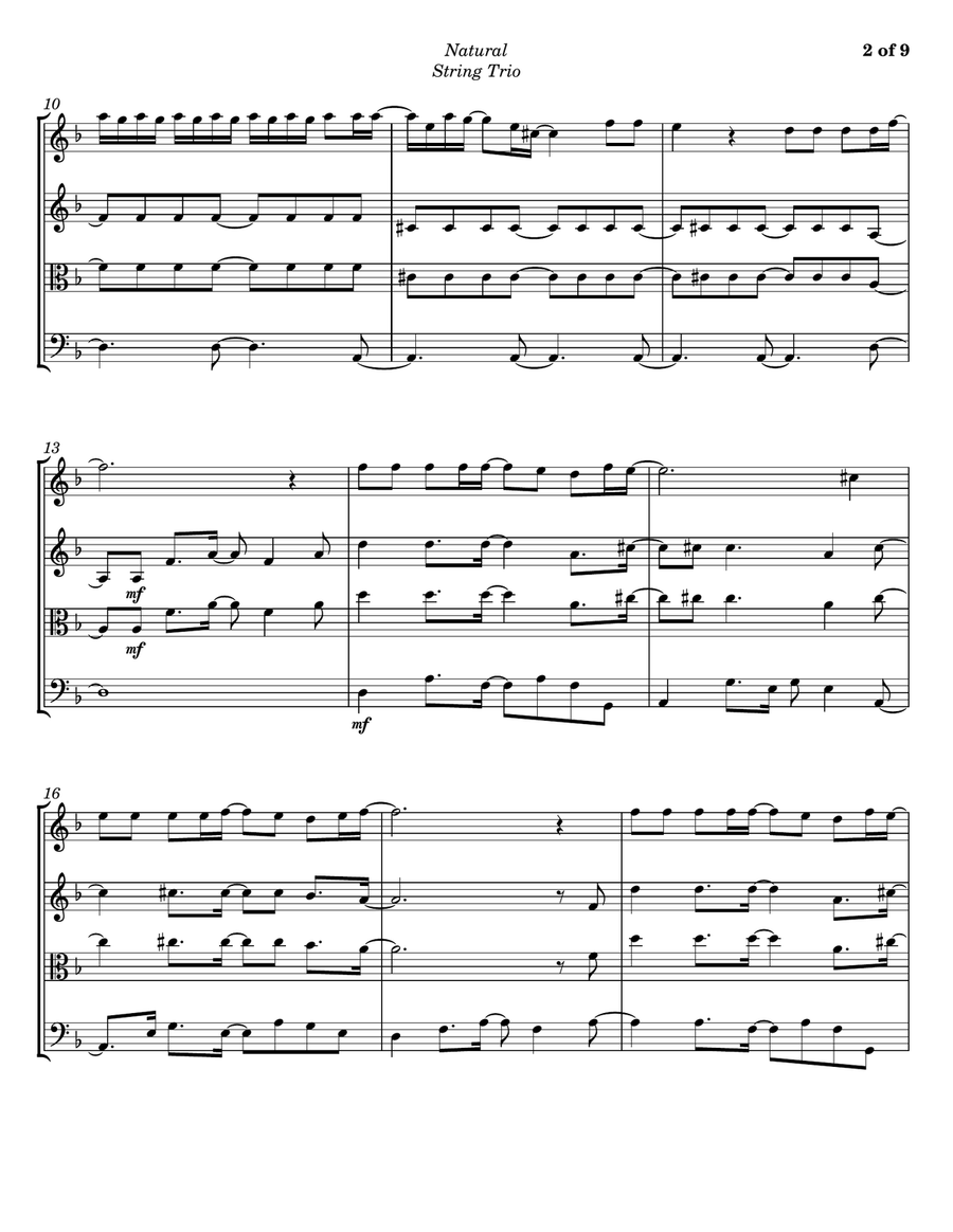 Natural String Trio scores gallery preview page 2