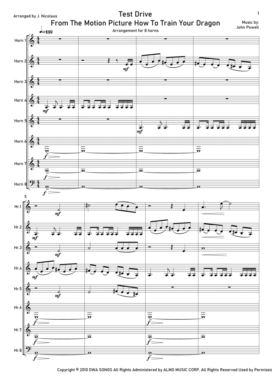 Test Drive Horn scores gallery preview page 1