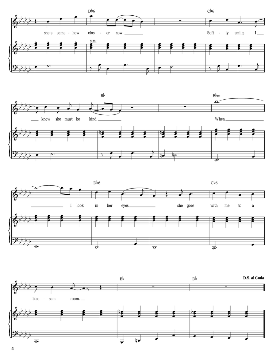 Good Vibrations Piano, Vocal scores gallery preview page 4