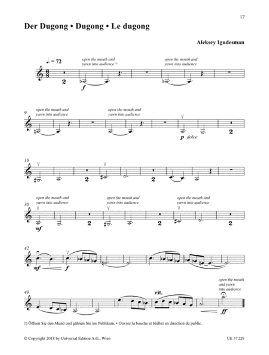 Funny Animals Chamber Music scores gallery preview page 12