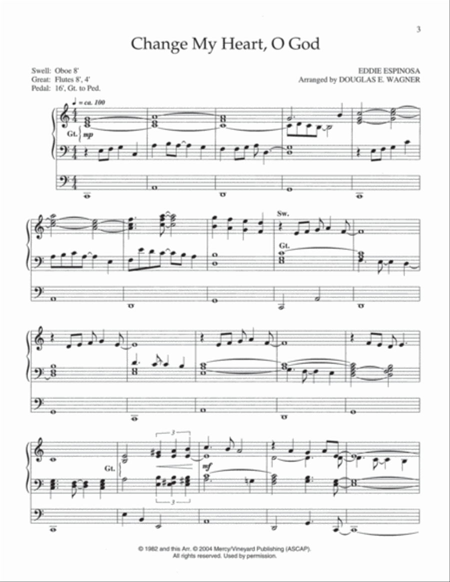 Songs of Praise Songs of Praise Organ scores gallery preview page 5