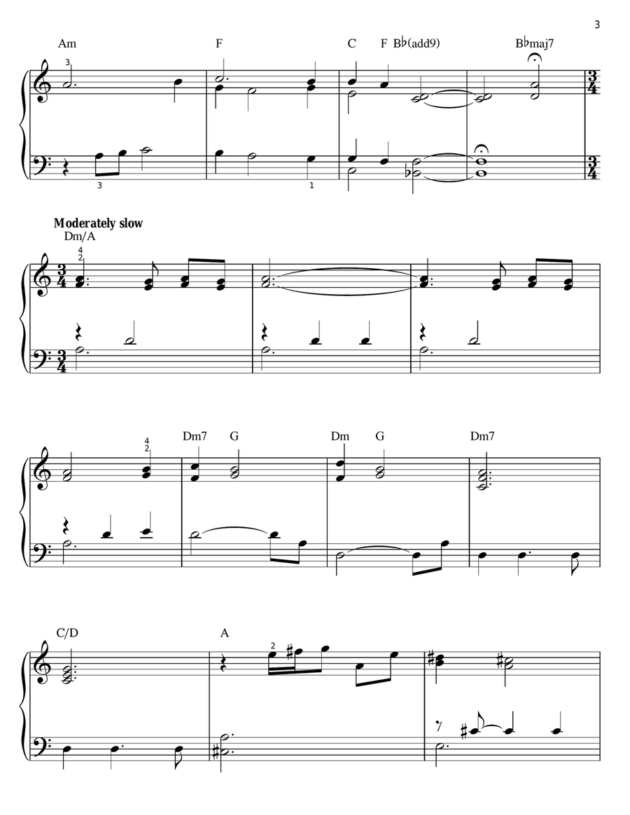 Father Christmas Father Christmas Easy Piano scores gallery preview page 3