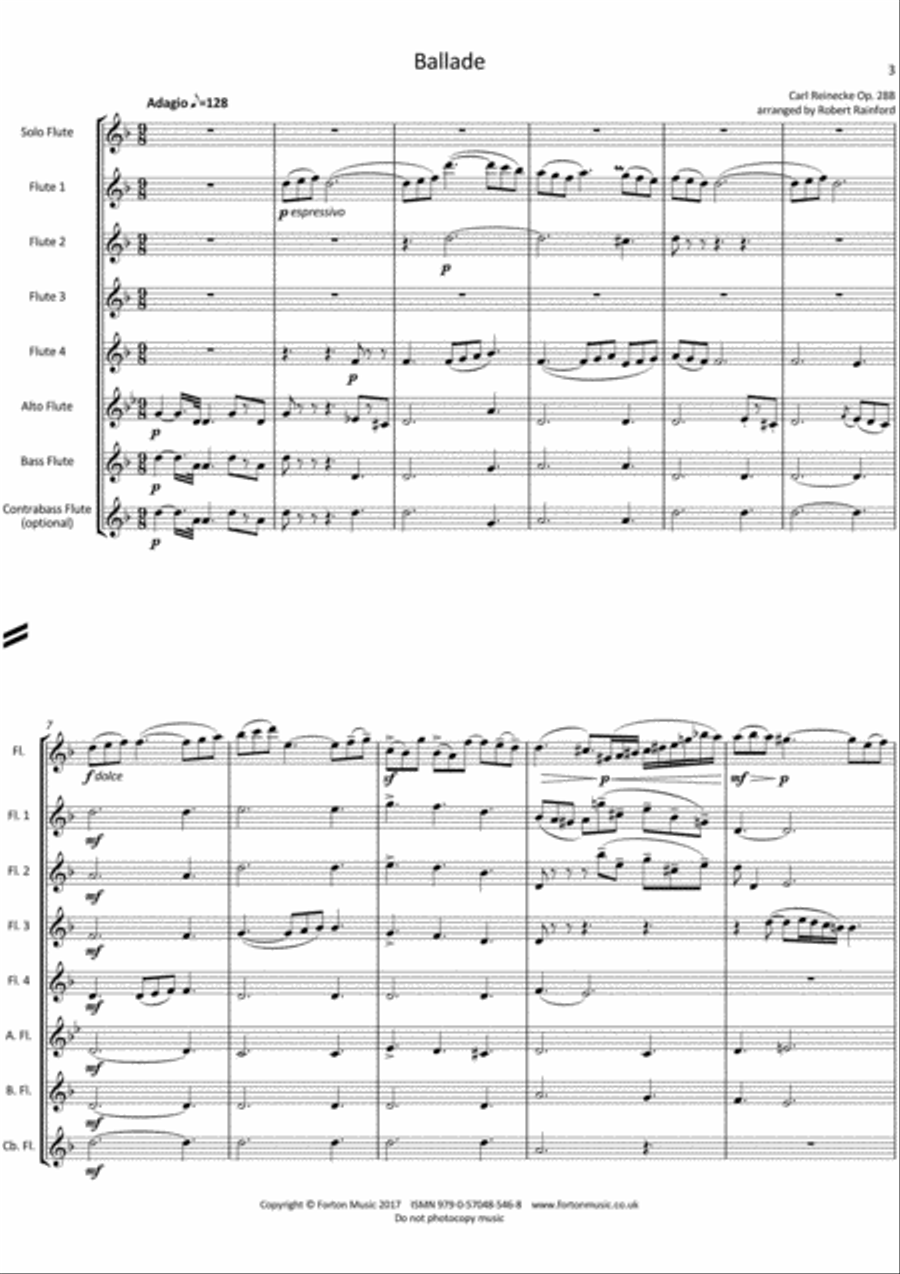Ballade Ballade Flute scores gallery preview page 2