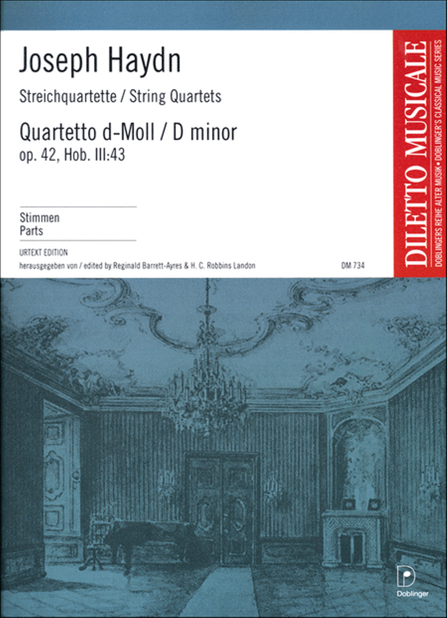 Streichquartett d-moll op. 42