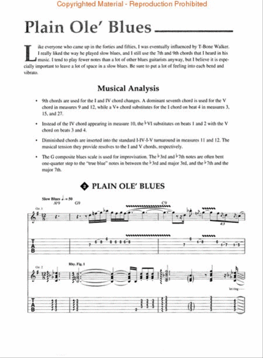 Rhythm & Blues Guitar Electric Guitar scores gallery preview page 3