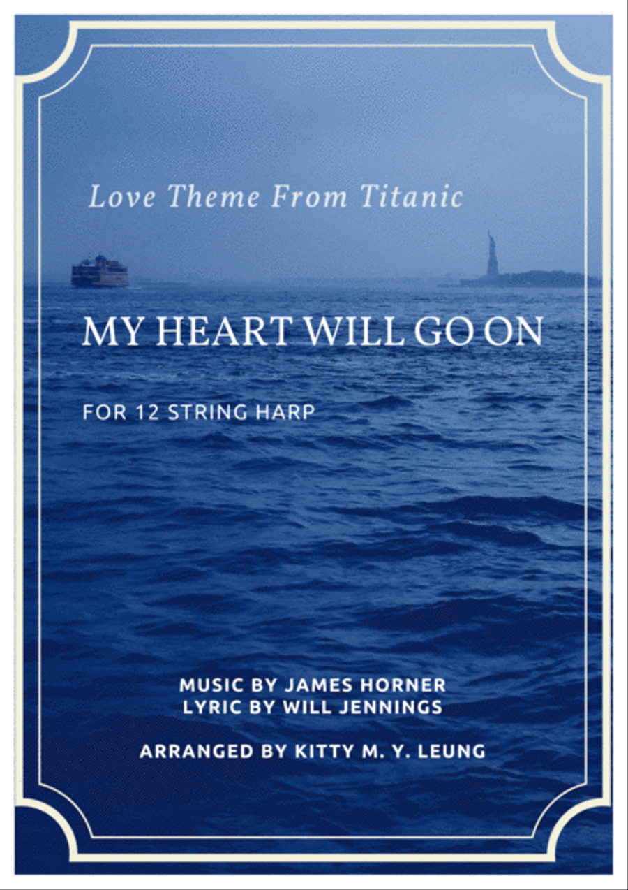 My Heart Will Go On (Love Theme from Titanic) Harp scores gallery preview page 1
