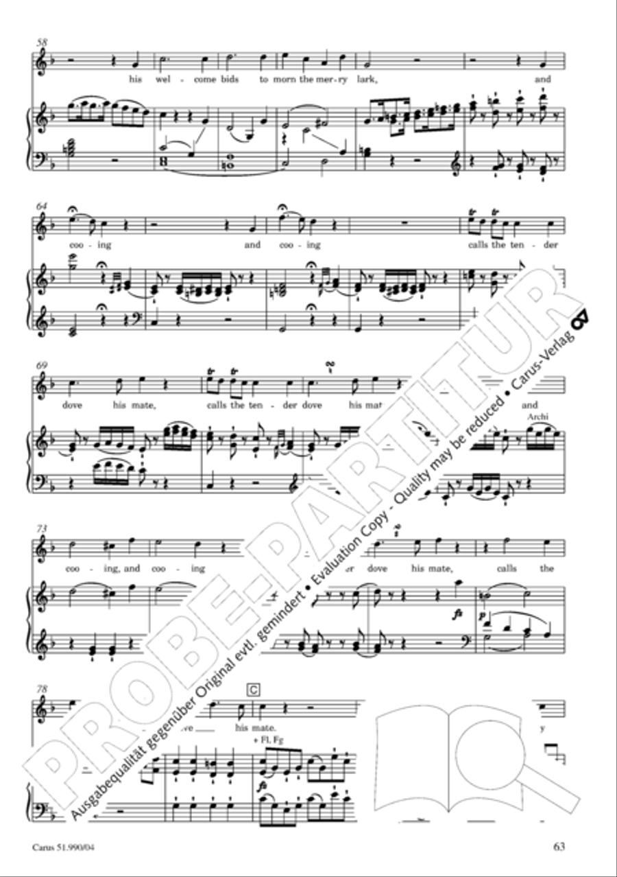 The Creation 4-Part scores gallery preview page 64