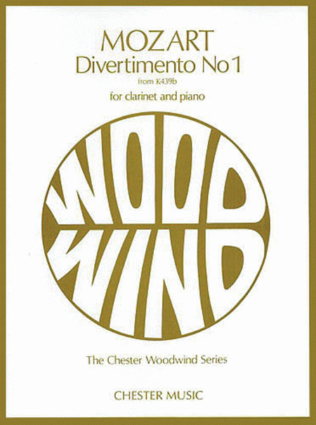 Divertimento No. 1 K439b For Clarinet And Piano