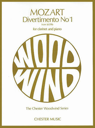 Book cover for Divertimento No. 1 from K439b