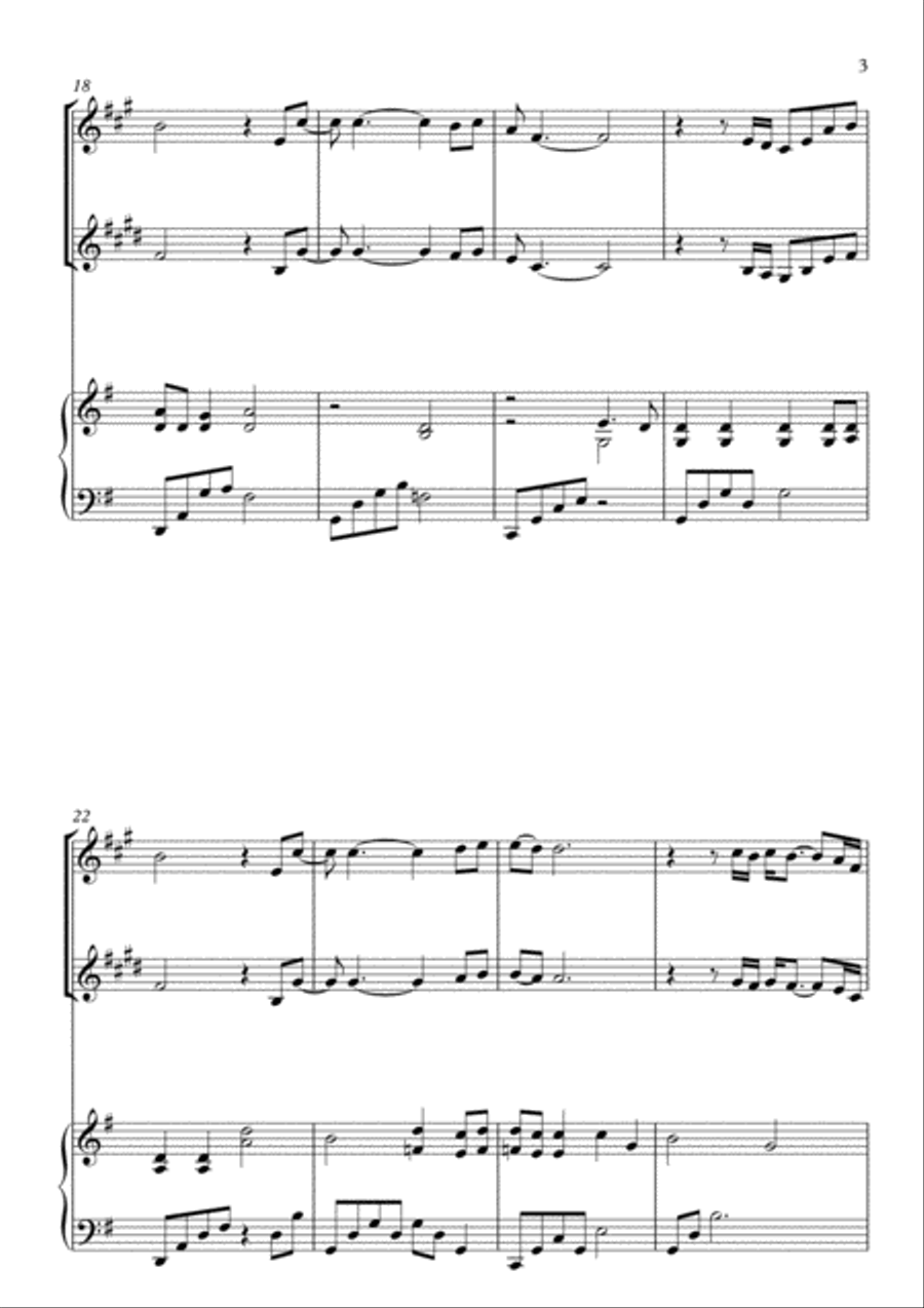 Tell My Father Large Ensemble scores gallery preview page 3