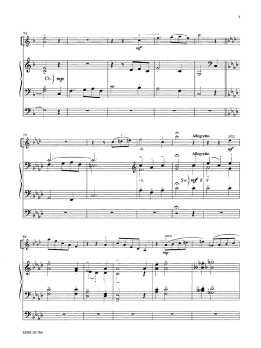 Amazing Grace Violin scores gallery preview page 6