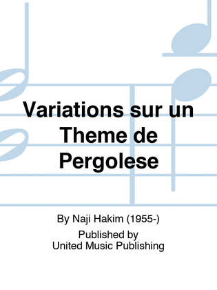 Variations on a Theme by Pergolesi