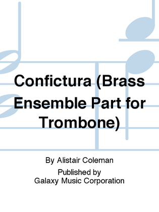 Confictura (Trombone Part)