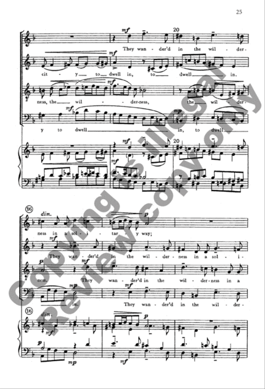A Psalm Of Thanksgiving A Psalm Of Thanksgiving 4-Part scores gallery preview page 16
