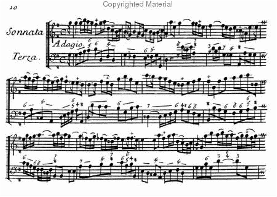 Sonatas for solo violin and continuo - Book II Violin Solo scores gallery preview page 2