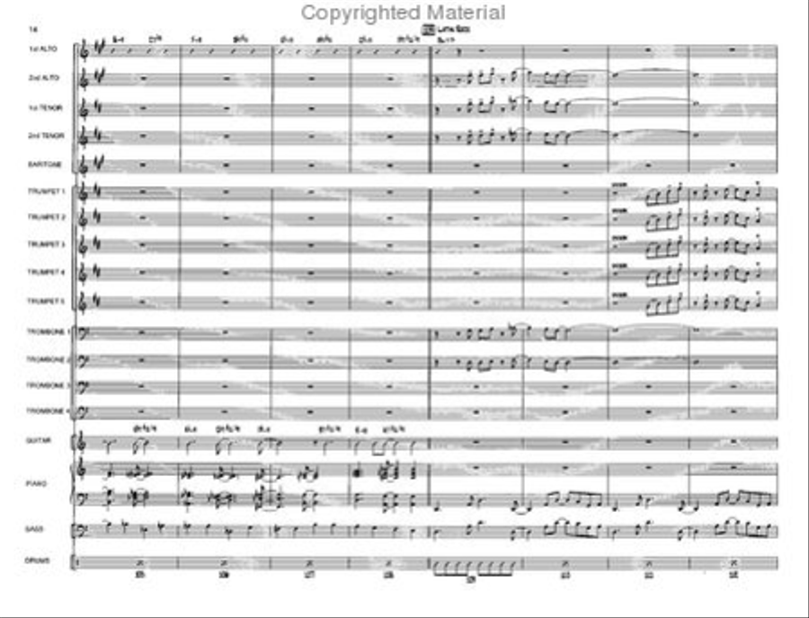 Northern Encounter Jazz Ensemble scores gallery preview page 15