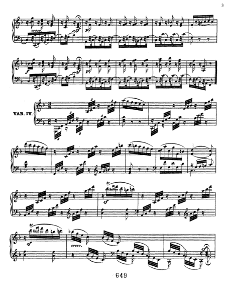 Variations (8) On A Trio By Sussmayr, Woo 76