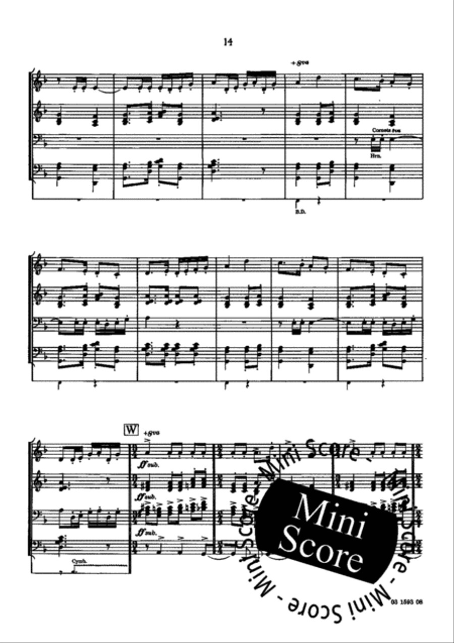 Les Rencontres De St.Flour Concert Band scores gallery preview page 18