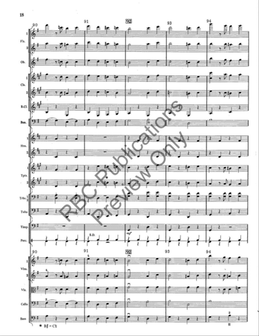 Tritsch Tratsch Polka Tritsch Tratsch Polka Full Orchestra scores gallery preview page 19