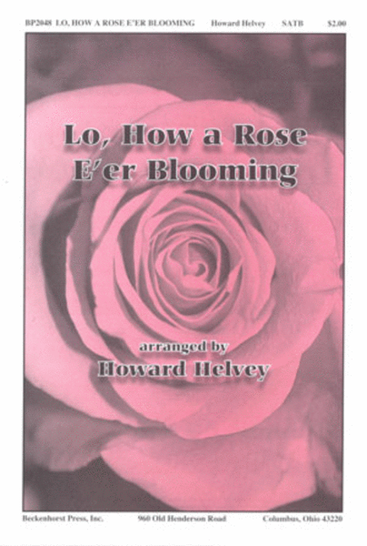 Lo, How a Rose E'er Blooming image number null