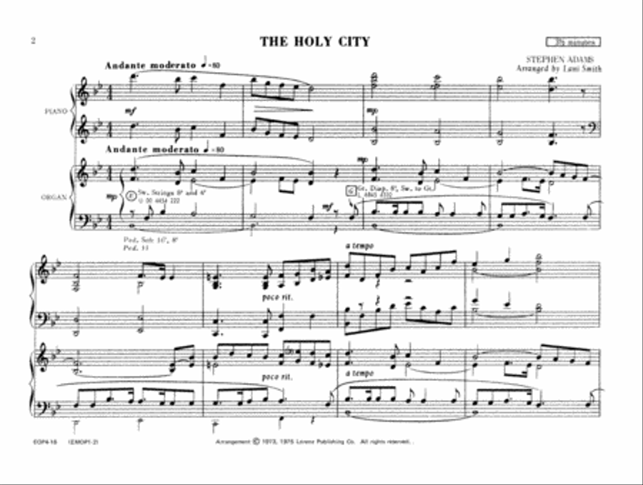 Easter Moods for Organ and Piano Vol 1 Organ scores gallery preview page 2