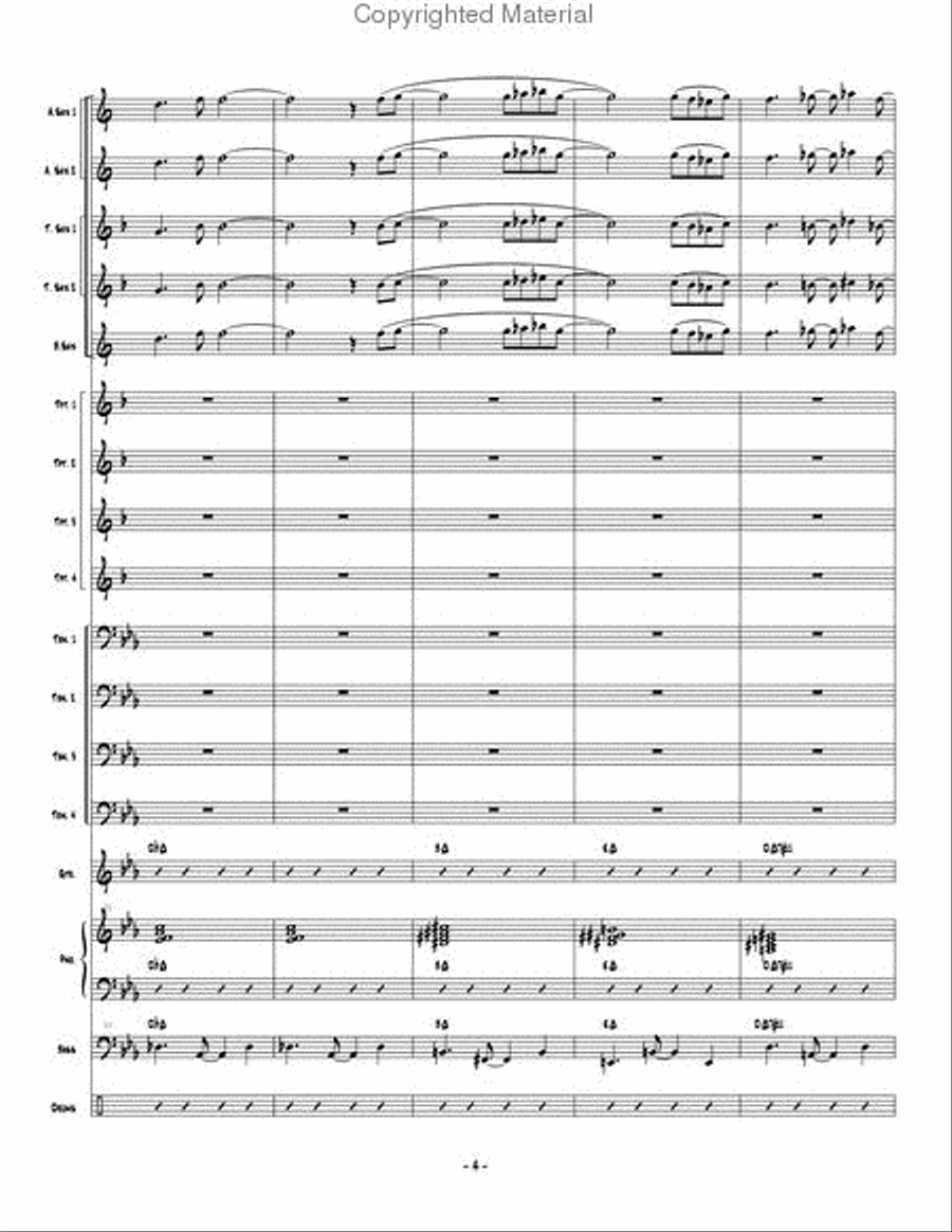 Amaryillis Amaryillis Jazz Ensemble scores gallery preview page 5