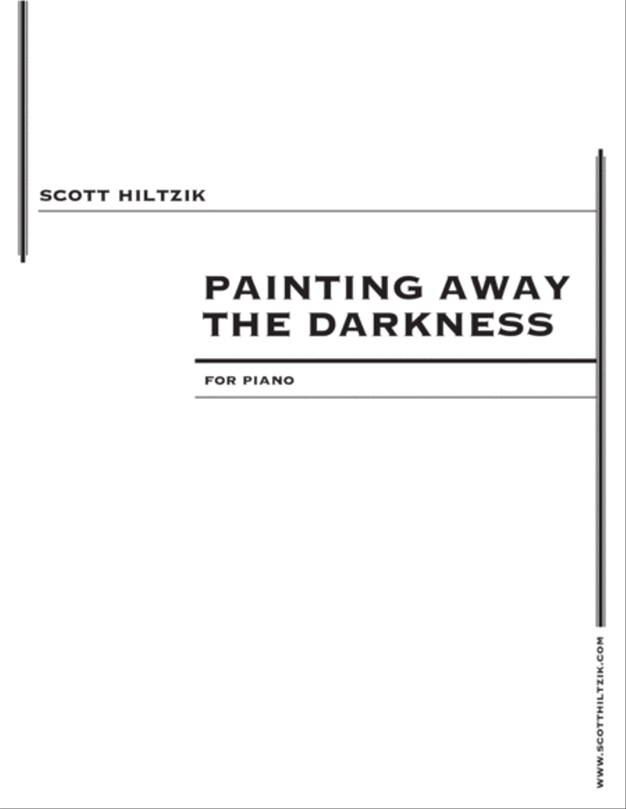 Painting Away The Darkness Piano Solo scores gallery preview page 1