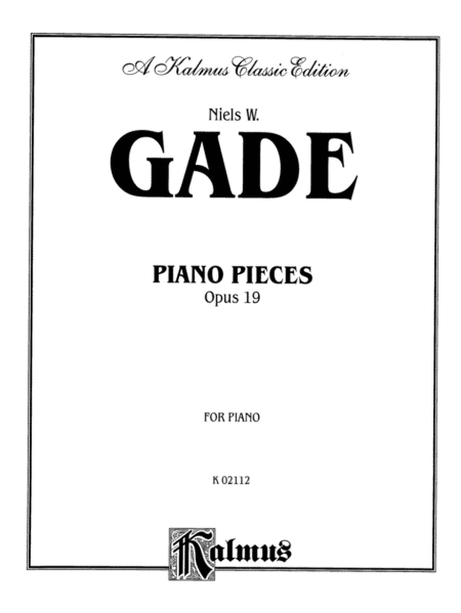 Piano Pieces, Op. 19