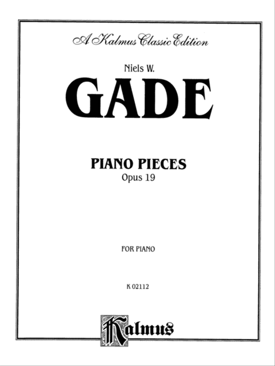 Piano Pieces, Op. 19