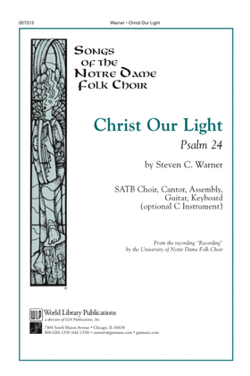 Book cover for Christ Our Light: Psalm 24