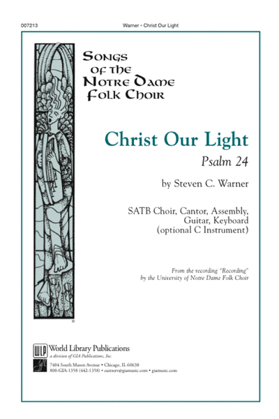Christ Our Light: Psalm 24